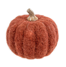 Load image into Gallery viewer, Felt Pumpkins - Russet