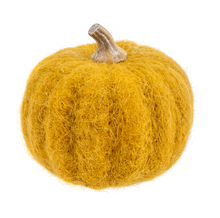 Load image into Gallery viewer, Felt Pumpkins - Ochre