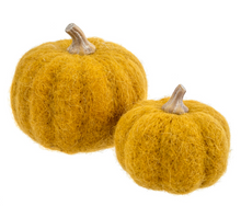 Load image into Gallery viewer, Felt Pumpkins - Ochre