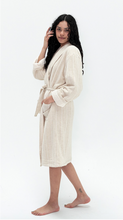 Load image into Gallery viewer, Celeste Bath Robe - Natural