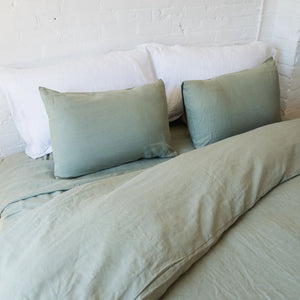 French Linen Duvet Cover Set ( Shams included)
