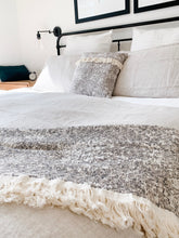 Load image into Gallery viewer, Tiki Knit with Fringe  Cushion
