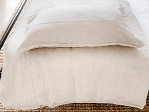 Natural Linen Pillow Shams ( Set of 2)