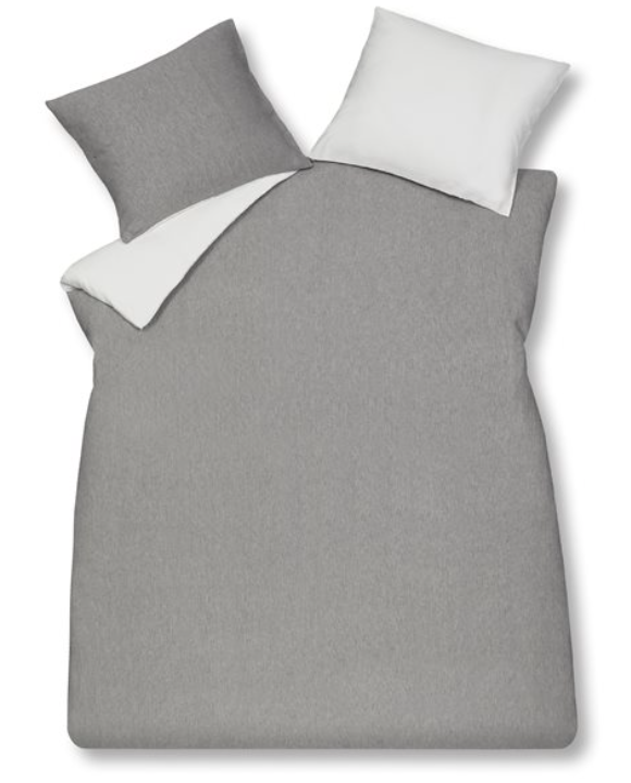 Home 88 Grey Duvet Cover with Shams