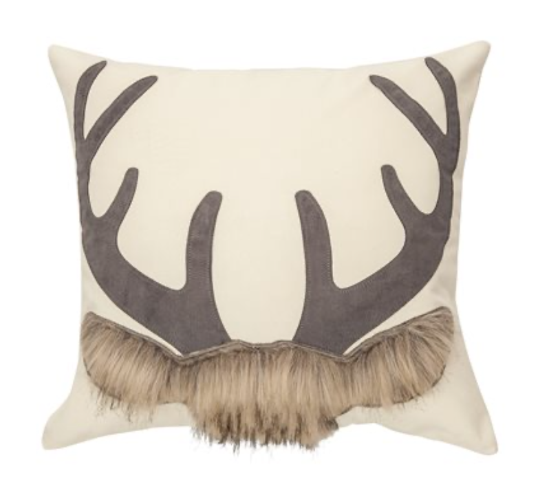 Archie Cream Deer Cushion