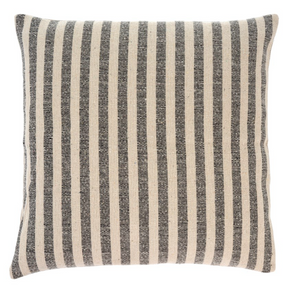 Ingram Stripe Pillow - Charcoal