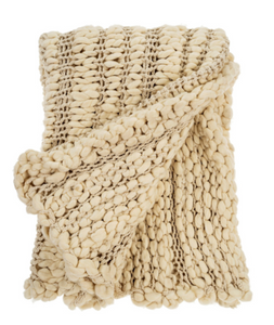 Wintertide Chunky Knit Throw